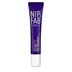 Nip + Fab Retinol Fix Eye Treatment – Advanced Anti-Aging Formula, Diminishes Fine Lines, Wrinkles, and Dark Circles – Hydrating and Brightening Eye Cream for Radiant Skin – 15ml