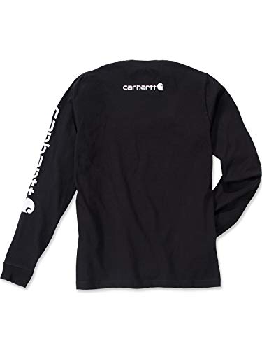 Carhartt Herren Signature Sleeve Logo Langarm T-Shirt T-Shirt (1er Pack)
