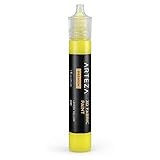 Arteza 3D Fabric Paint, Lemon Yellow A121, 1oz Tube, Washer & Dryer Safe Textile Paint for Clothing,...