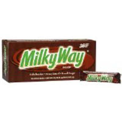 **Milky Way Chocolate Bar 1.84 oz (Pack of 36)