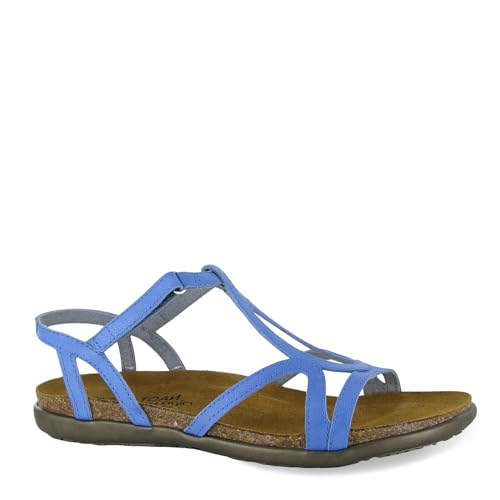 Image of NAOT Footwear Women's Dorith Sandal with Cork Footbed and Arch Support Footbed - Adjustable Sandal With Backstrap - Comfort and Support - Lightweight and Perfect for Travel - Narrow to Medium Fit