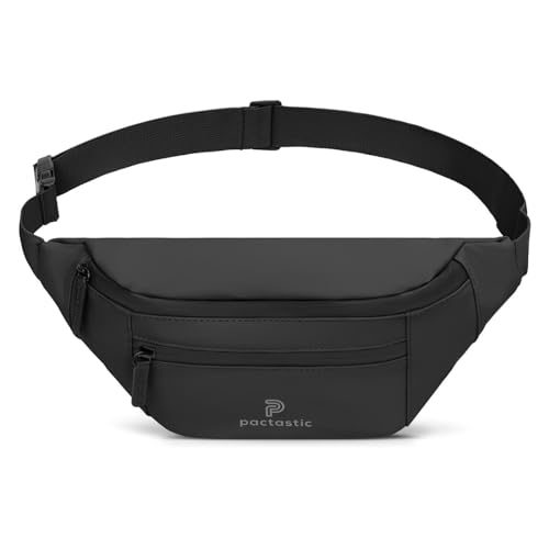 Waist bag sacoche banane noire Urban Collection 33 cm ceinture réglable