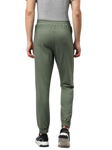 Image of Hubberholme Men's Slim Fit Cotton Track Pants - Trackpant with Drawstring Elastic Waistband, Lower for Jogging, Gym, Sports & Dailywear