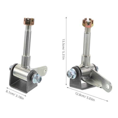 Muñón de dirección metálico de 15 mm de alta durabilidad para kart 2