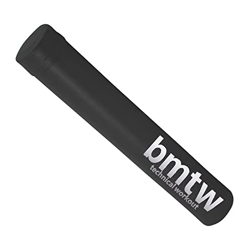 BODYMAKER(ボディメーカー) ストレッチコロン (カバー付き) トレーニングケア バランス YOGA ピラティス フィットネスグッズ ポール ストレッチ用ポール リセット用ポール 体幹 ストレッチ ポールダイエット ヨガ ブラック×ホワイト