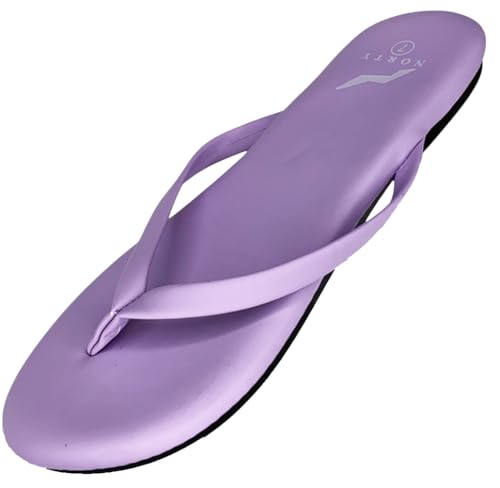 Image of NORTY Women's Memory Foam Flip Flops, Slides & Sandals, Runs 1 Size Small