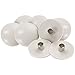SuperSliders Tap On Furniture Sliders for Carpeted Surfaces (8 pieces) - 1-Inch, Tan - Round SuperSliders
