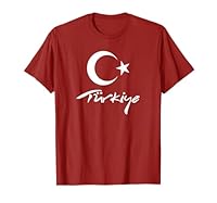 Turkey National flag, Turk Bayragi, Turkiye gift t-shirt