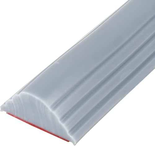 Striscia autoadesiva in silicone per la soglia della doccia, 2 m, colore nero, guarnizione per il pavimento del bagno e della cucina, per mantenere l'acqua del piatto doccia