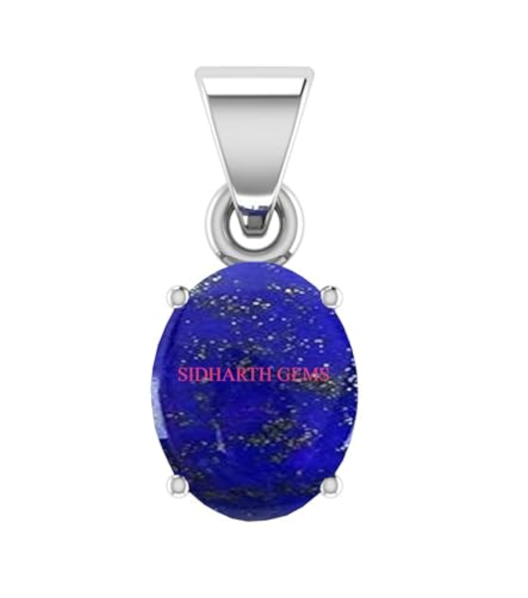 Women's 18.00 Ratti Lapis Lazuli Silver Plated Pendant Locket