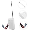 Lurrose Water Leak Detection Probe Tool Reusable Water Leak Sensor with Long Cord Durable and Easy to Install Water Level Sensor for Home and Moisture Prevention