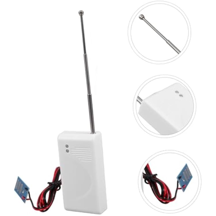 Lurrose Water Leak Detection Probe Tool Reusable Water Leak Sensor with Long Cord Durable and Easy to Install Water Level Sensor for Home and Moisture Prevention