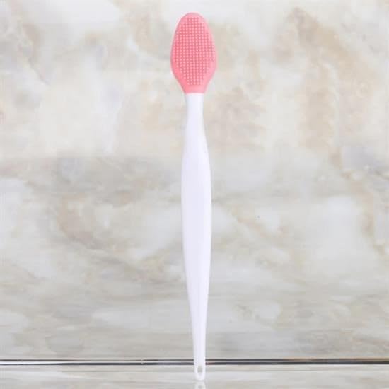 By Nevser® 2 Adet Dudak Fırçası Peeling Etkili Gözenek Siyah Nokta Temizleyici Akne Giderici Çift Yönl