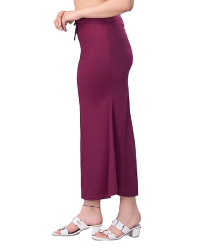Image of LADLA FASHION] Women's Saree Shapewear - Mermaid Cut Saree Shaper Petticoat with Side Slit,