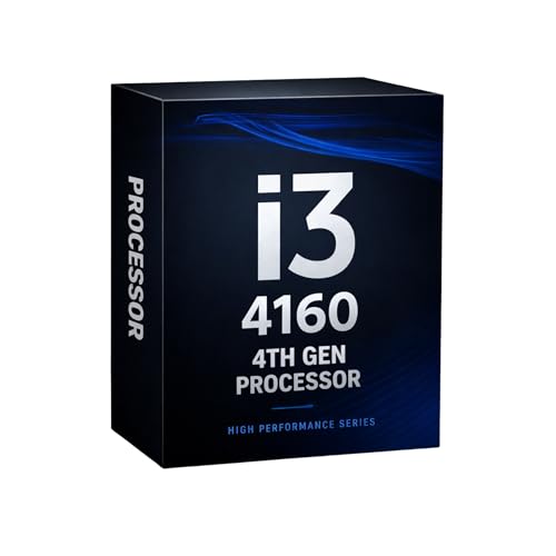Image of Core i3 4160 4th Generation LGA 1150 Socket Desktop Processor with Fan | 2 Cores 4 Threads | Upto 3.6 GHZ | Virtualization Enabled | Thermal Paste Included | HD Graphics 4400 | 3 MB Cache