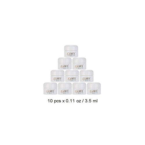 Lot of 10 La Mer Creme de La Mer Moisturizing Cream 0.11 oz / 3.5 ml = 1.1 oz / 35 ml (A $170 value)