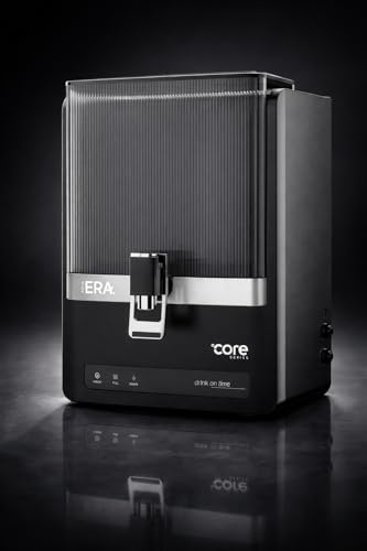 Image of Aqua Era RO Water Purifier for Home| High Capacity 9Liter Tank| 7 Stage Advanced Filtration| RO+PP+Sed+Carbon+Alk+Zinc+Copper| 4000 TDS | Best RO for Home, Office & Family (CHARCOAL BLACK)