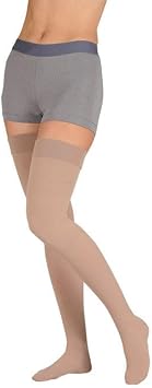 Juzo 3513AGPE VI 40-50 Mmhg Varin Garter Style Open Toe Petite Thigh Highs