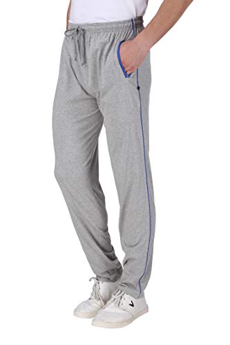 Neo Garments Men's Cotton Solid Regular Fit Trackpants/Jogger/Trouser with Side Pockets