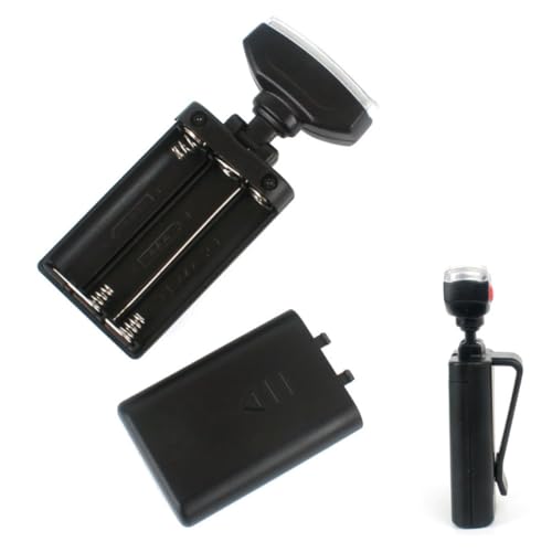 Toyvian Portable Clip on Hat Light 2pcs Led Camping Light 90° Adjustable Mount for Night Activities Hiking Fishing