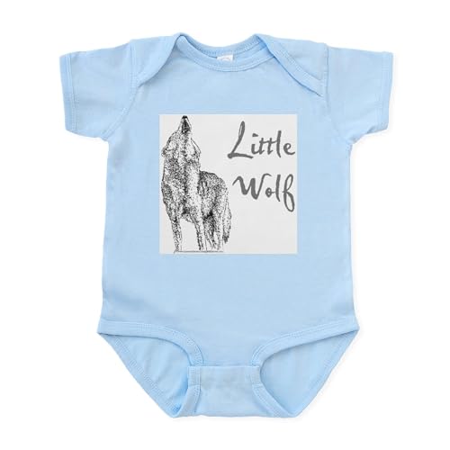 CafePress Little Wolf Infant Bodysuit Cute Infant Bodysuit Baby Romper