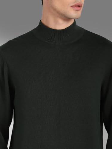 Image of HIGH Star Men's Cotton High Neck Sweater