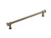 Schaub Steamworks Collection 12 in. (305mm) Appliance Pull, Distressed Pewter/Copper - 79-12-DP/C