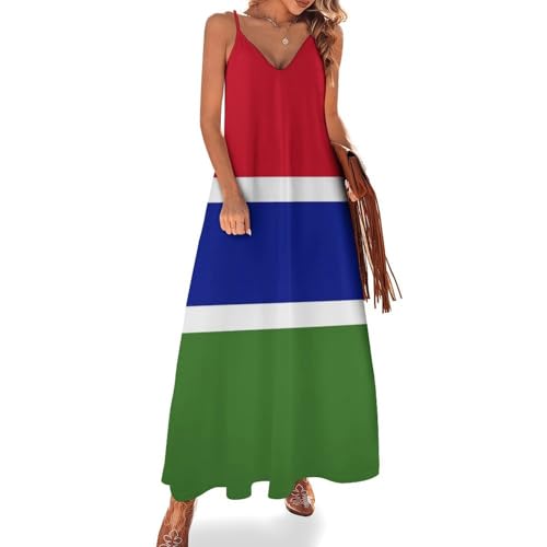 Robe femme drapeau gambien pour vos vacances à la plage