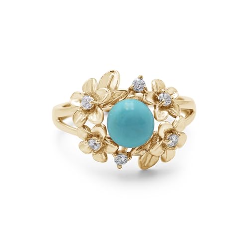 Bague turquoise naturelle en argent 925 fait main au design minimaliste