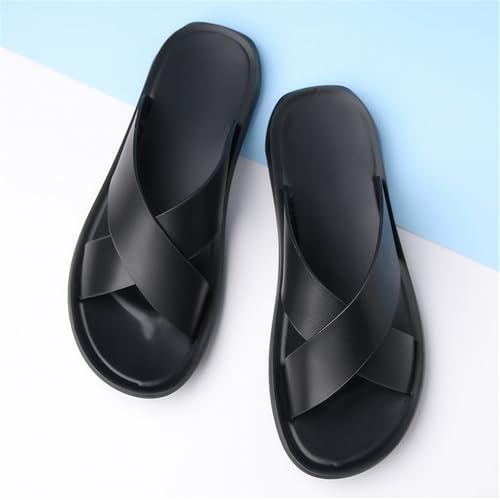 Men Cross Slide Sandals Slip on Comfortable Lightweight Summer Slipper Shoes For Indoor and Outdoor Quick-Dry4
