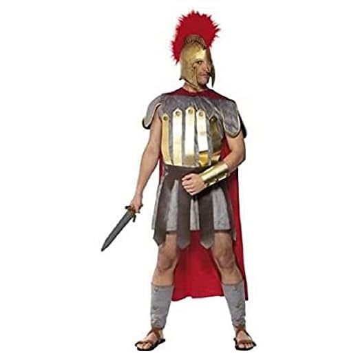 Smiffy's - Disfraz de guerrero romano para hombre, talla L (20374L)
