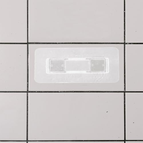 Crochets adhésifs transparents plastique solide pour support mural sans trace - 8
