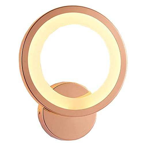 Applique murale LED moderne dorée pour briser la pénombre du couloir et de la chambre