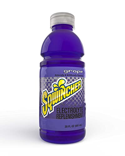 Sqwincher 20 Oz Wide Mouth Ready To Drink Electrolyte Replacement Bottle, Grape 030532-Gr (Case Of 24) #TOP6
