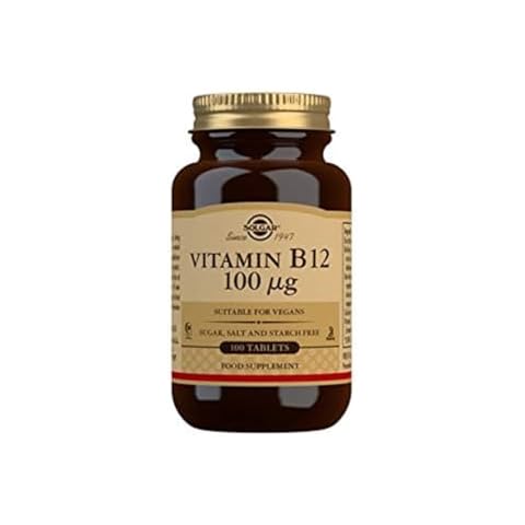 Solgar Vitamin 100 µg B12 Tablets Cover
