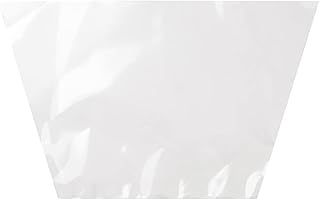 HEADS DK-OPB1 OPP Bag, 8.3 x 5.1 inches (21 x 13 x 13 cm), Trapezoidal, Plain, Chiffon Cake, Gift, Food Safe, Pack of 100