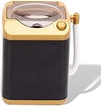 Foldable Mini Portable Washer Washing Machine, Small Washer Combo for Baby Clothes, Underwear or Small Items, Gift Choice (Gold)