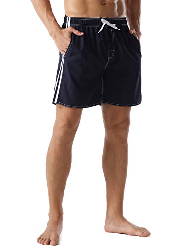 Nonwe Men's Swim Trunks Water Sport Printed Lightweight Quick Dry Drawstring2