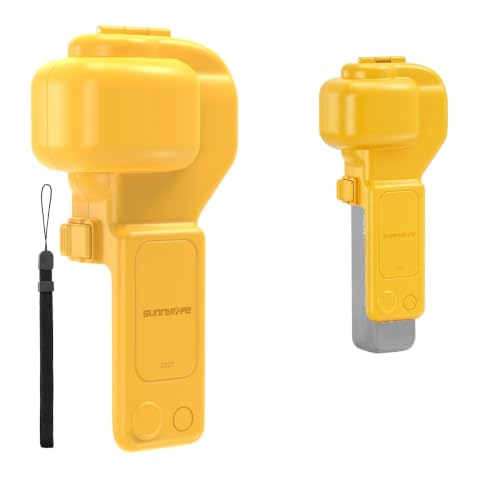 Twaxl DJI OSMO Pocket 4P ��p �W���o���E�����Y�ی�J�o�[�Z�b�g�i�L�Y�h�~�E�Ռ��z���j (Yellow)