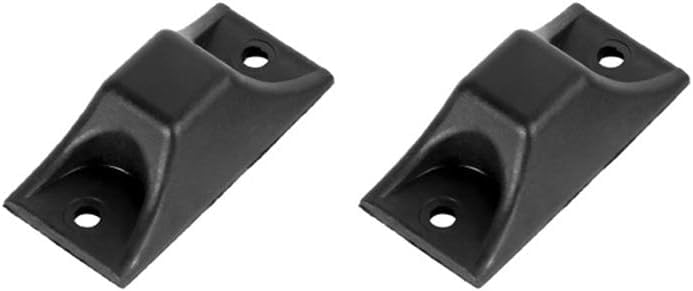 Image of Plastic Black Stud Feet Pads for Luggage, Suitcases, and Bags with Stand