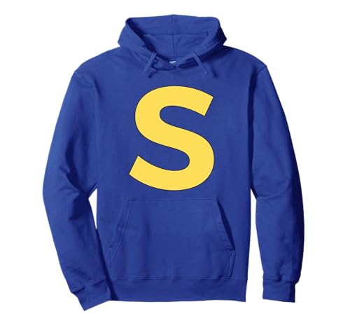 Letter S Funny Group Matching Halloween Costume Pullover Hoodie