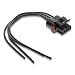MOTOALL Lead Wire Repair Harness Voltage Regulator Connector Plug Wiring Pigtail 4 Way Female for Alternator GM Buick Oldsmobile Chevrolet Chevy Cadillac Pontiac GMC Saturn CS130 CS121 CS144 1986-on