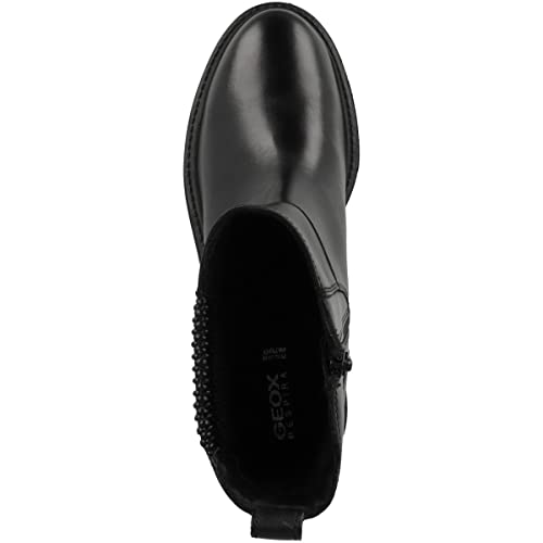 Geox D Damiana E, Stivaletti Donna, Nero, 40 Eu - 2