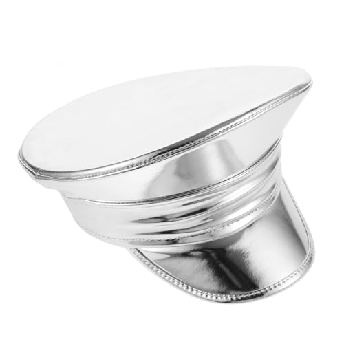 BESPORTBLE Shiny Beret Hat Navy Hat for Women Festival Party Wear Sailor Inspired Women's Navy Cap