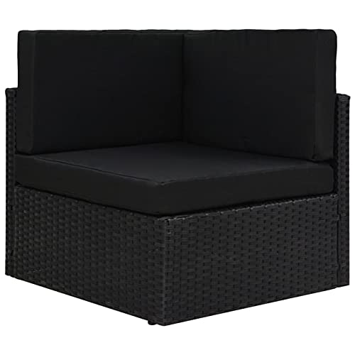 Tidyard 14-TLG. Garten Lounge Sofa, Lounge Gartenmöbel Set, Loungemöbel Sofa Rattan Balkonmöbel Balkonlounge… – Bild 6