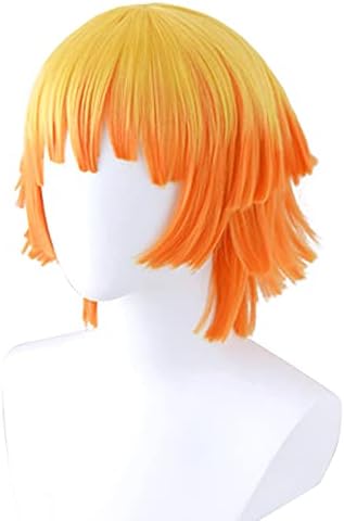 Peruca de Cosplay Demon Slayer: Agatsuma Zenitsu - imagem 3