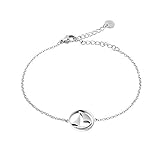 SILBER & MARITIM: Dieses Armkettchen von PAUL HEWITT ist ein echter Hingucker. Die Damen Armkette ist aus silber glänzendem Edelstahl gefertigt. Auch der Segelboot-Anhänger besteht aus silbernem Edelstahl.