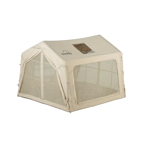 coody エアテント WAVE 4シーズン 定員2-3人 TC（ポリコットン） ポンプ付 ベージュのサムネイル