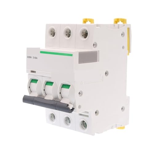 Sécuriser un circuit triphasé fort calibre avec disjoncteur IC65N 3P D63A A9F19363