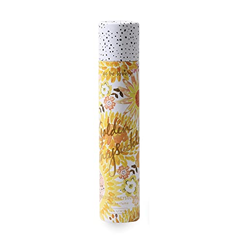 Illume Go Be Lovely Collection, Golden Honeysuckle Demi Rollerball Perfume, 2 Fl Oz (Pack of 1)